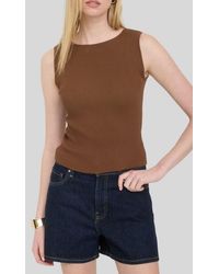 Blu Pepper - Sleeveless Knit Top - Lyst