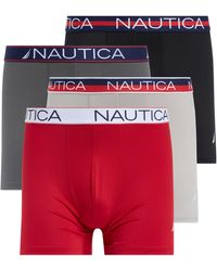 Nautica - Limited Edition 4-pack Microfiber Stretch Trunks - Lyst