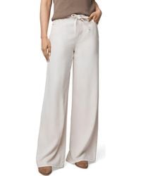 Splendid - Soft Wide Leg Denim Pants - Lyst