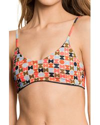 Maaji - Lanai Stripe Reversible Bikini Top - Lyst