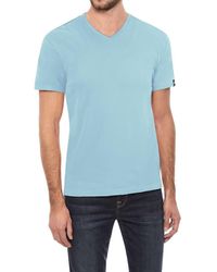 Xray Jeans - Stretch Cotton V-Neck T-Shirt - Lyst