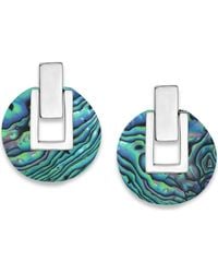 Samuel B. - Round Hinge Earrings - Lyst