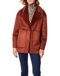 Bernardo - Faux Shearling Coat - Lyst