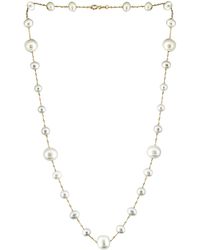 Effy - 14k Yellow Gold 9-9.5mm Freshwater Pearl Necklace - Lyst