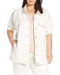 eileen fisher black denim jacket