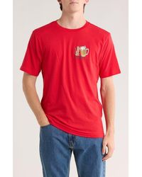 Volcom - Curious Cat Cotton Graphic T-Shirt - Lyst