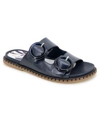 Kenneth Cole - Sydney Embellished Slide Sandal - Lyst