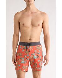Volcom - Psyche Swim Trunks - Lyst