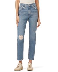 Joe's - The Honor Ripped Ankle Straight Leg Jeans - Lyst
