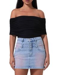 AFRM - Divya Off The Shoulder Bodysuit - Lyst