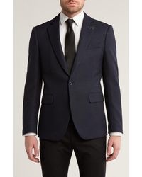 T.R. Premium - Slim Fit Pocket Blazer - Lyst