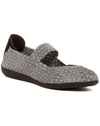 steven by steve madden caspar woven mary jane flat