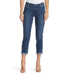 paige brigitte boyfriend jeans white