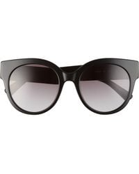 Longchamp - Gradient Round Plastic Sunglasses - Lyst