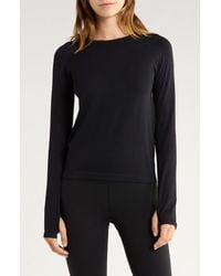 90 Degrees - Zaia Long Sleeve Active Top - Lyst