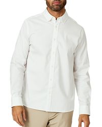 7 Diamonds - Venetia Solid Button-up Shirt - Lyst