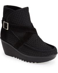 bernie mev wedge bootie