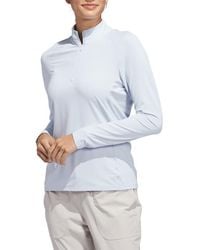 adidas - Ultimate Solid Quarter Zip Pullover - Lyst