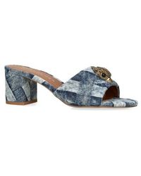 Kurt Geiger - Kensington Block Heel Slide Sandal - Lyst