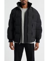 Saint Studio - Milazzo Basketweave Quilted Puffer Jacket - Lyst