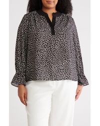Gemma  Jane - Ruffle Long Sleeve Top - Lyst