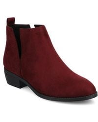 Journee Collection - Journee Rimi Split Side Bootie - Lyst