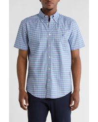 Brooks Brothers - Regular Fit Non-Iron Stretch Oxford Short Sleeve Button-Down Shirt - Lyst