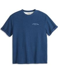 Scotch & Soda - Textured Slub Knit T-Shirt - Lyst