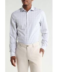 Calvin Klein - Check Slim Fit Cotton Button-Up Shirt - Lyst