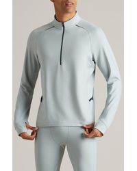 Rhone - Thermal Run 1/2 Zip Pullover - Lyst
