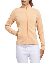 adidas - Performance Textured Full Zip Jacket - Lyst