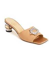 Nalebe - Aurum Embellished Slide Sandal - Lyst