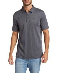 Travis Mathew - Heathered Knit Polo Shirt - Lyst
