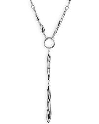 Nordstrom - Molten Bar Y-necklace - Lyst