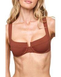 LSPACE - Mako Underwire Bikini Top - Lyst