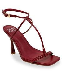 In Touch Footwear - Minimalist Strappy Square Toe Sandal - Lyst
