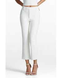 Commando - Tapered Faux Leather Crop Pants - Lyst