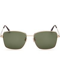 Tom Ford - 60mm Square Sunglasses - Lyst
