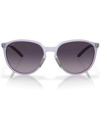 Oakley - Sielo 57Mm Gradient Round Sunglasses - Lyst