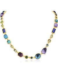 Jardin - Imitation Stone Collar Necklace - Lyst