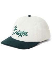 Brixton - Corduroy Mp Snapback Baseball Cap - Lyst