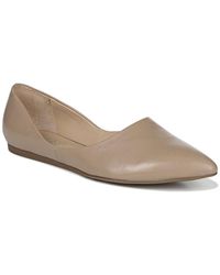 franco sarto hazeline leather pointed toe flat