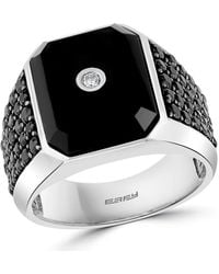 Effy - Sterling Diamond & Spinel Ring - Lyst
