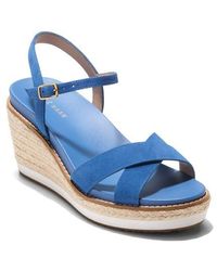 Cole Haan - Silvee Espadrille Wedge Sandal - Lyst