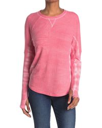 sweet romeo thermal pocket cardigan