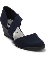 anne klein tangle wedge pump