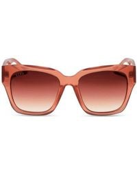 DIFF - Bella 54Mm Gradient Square Sunglasses - Lyst
