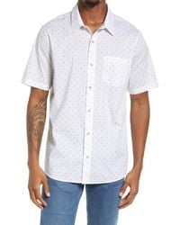 Travis Mathew - Not Your Best Short Sleeve Button-Up Shirt - Lyst