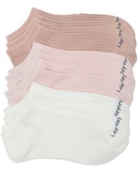 Lemon - 6-Pack Rib Low Cut Socks - Lyst