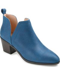 Journee Collection - Journee Lola Patterned Ankle Bootie - Lyst
